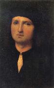 PERUGINO, Pietro Portrait of a Young Man painting